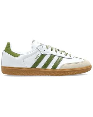 adidas Originals Samba Og Lace-Up Trainers - Green