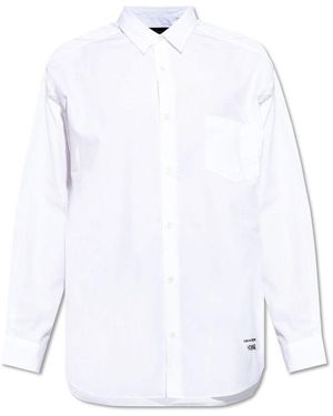 Comme des Garçons Button-Up Shirt - White