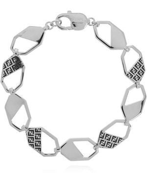 Fendi Brass Bracelet - Metallic