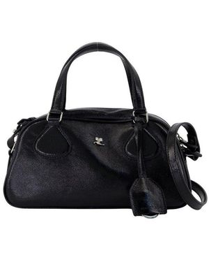 Courreges Friday Bowling Bag - Black