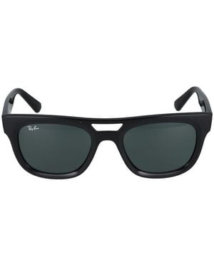 Ray-Ban Phil Square-Frame Sunglasses - Black