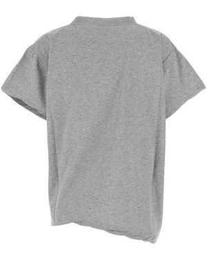 【BALENCIAGA】Ceo Team Logo Boxy Tシャツ ヘザーグレー Ceo Team Logo Boxy T-shirt in Heather Grey | Balenciaga NL