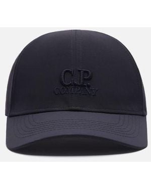 C.P. Company Logo Baseball Cap - Blue