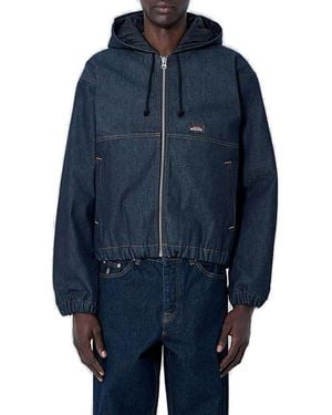 Stussy Insulated Denim Work Jacket - Blue