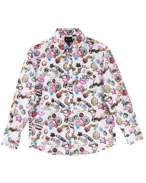 Marc Jacobs The Sticker Print Shirt - White
