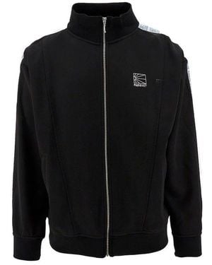 Rassvet (PACCBET) Logo Tape Track Jacket - Black