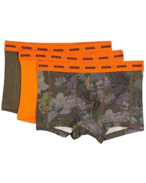 DIESEL Damien-Utlt-3Pack Boxer Briefs - Orange