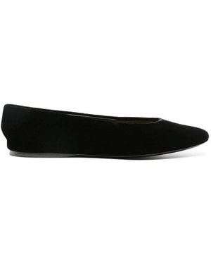 Saint Laurent Gio Ballerinas - Black