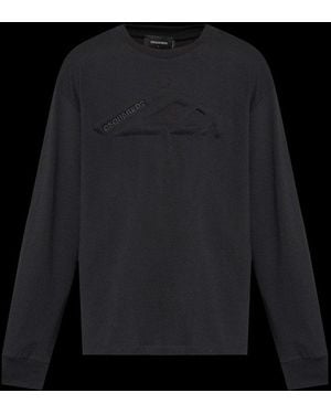 DSquared² Icon New Generation Loose Fit T-Shirt - Black