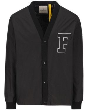 Moncler Genius Moncler X Fragment Hiroshi Fujiwara Anise Button-Up Jacket - Black