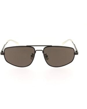 Bottega Veneta Aviator Sunglasses - Black