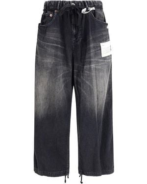 Maison Mihara Yasuhiro Baggy Jeans - Black
