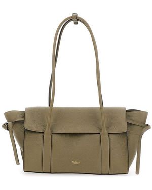 Mulberry Soft Bayswater Drawstring Small Shoulder Bag - Green