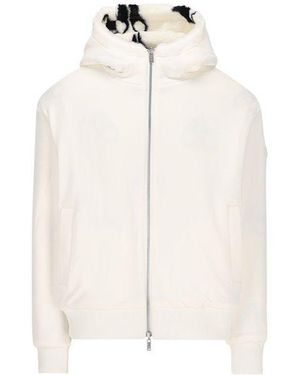 Moose Knuckles Borden Bunny Reversible Hooded Jacket - White