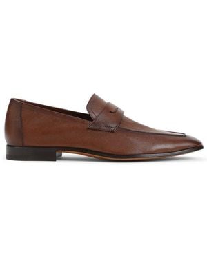 Berluti Square Toe Loafers - Brown