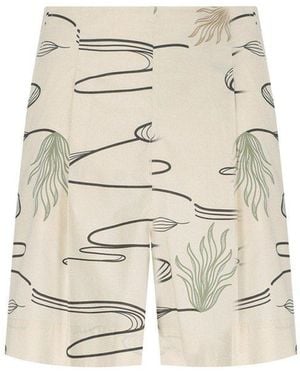 Max Mara Agito Bermuda Shorts - White