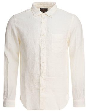 Beams Plus Button-Down Shirt - White
