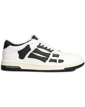 Amiri Skel Lace-up Sneakers - White