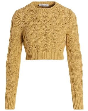 Max Mara Sphinx Jumper - Yellow