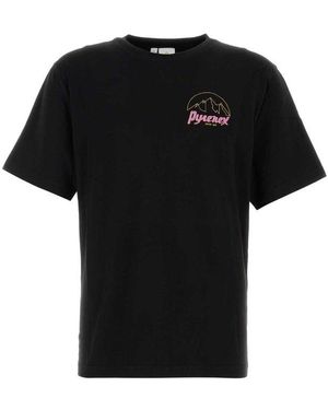 Pyrenex Logo Graphic T-Shirt - Black