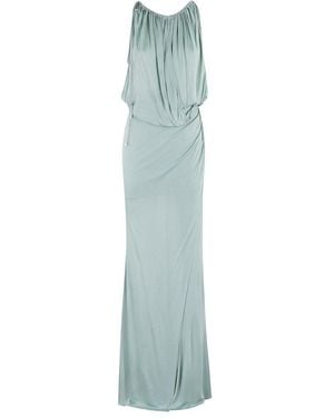 Blumarine Jersey Sable' Dress - Blue