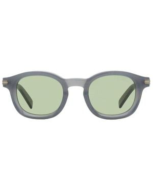 ZEGNA Oval Frame Sunglasses - Green