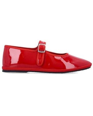DROGHERIA CRIVELLINI Papusse Mary Jane Flats - Red
