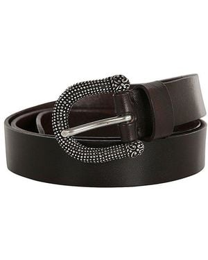 P.A.R.O.S.H. Embellished Buckle Belt - Black