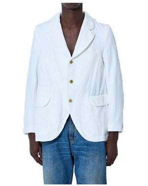 Comme des Garçons Double Breasted Blazer - Blue
