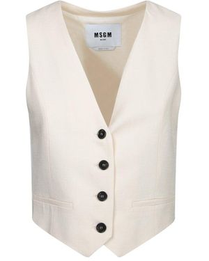 MSGM Vests - White