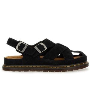 Dr. Martens Archive Plush Fisherman Sandals - Black