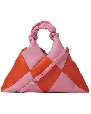 RECO Didi Tarta Colour Blocked Tote Bag - Red