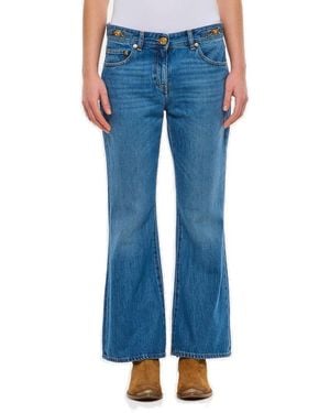 Versace Flare and bell bottom jeans for Women | Online Sale Versace Flare and bell bottom jeans for Women | Online Sale