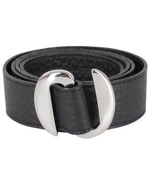Orciani Soft Long Tip Belt - Black
