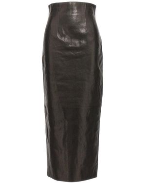 KHAITE Loxley Skirts Black - Gray