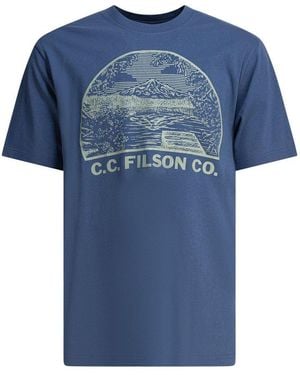 Filson Graphic Logo T-Shirt - Blue