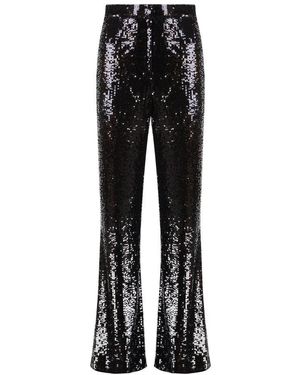 Nili Lotan Sequined Trousers - Black