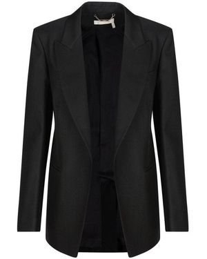 クロエ Chloe Single Breast Jacket Chloé Single-Breasted Jacket in Pink | Lyst