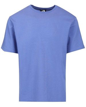 【送料&関税込】The North Face Ss Logo Rmst Relaxed Tee The North Face Ss Logo Rmst Relaxed Tee in Blue for Men | Lyst