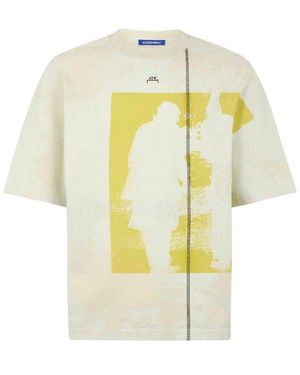 A_COLD_WALL* Decibel Crew Neck T-Shirt - Yellow