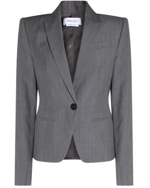 McQueen Wool Blazer - Grey