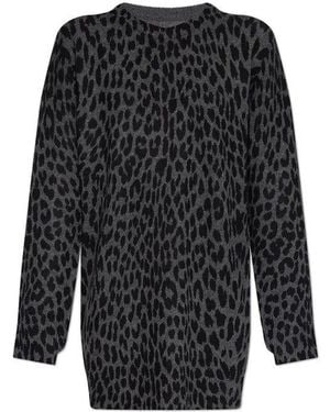 Zadig & Voltaire Dress With Animal Motif - Black