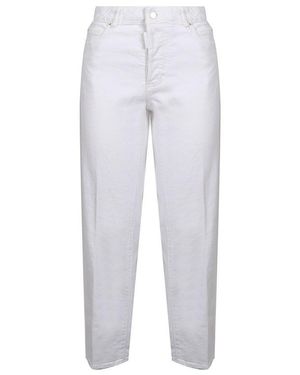 DSquared² Straight Boston Jeans - White