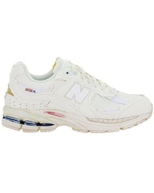 New Balance 2002R Lace-Up Trainers - White
