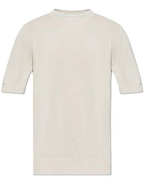 Eleventy Classic Crew Neck T-Shirt - White