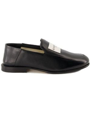 Givenchy Label Loafers - Black