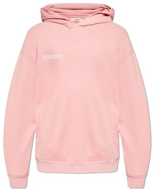 PANGAIA Relaxed Fit Hoodie - Pink