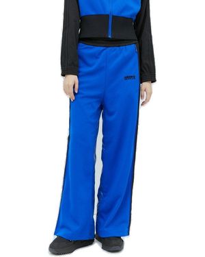 Moncler Genius Moncler X Adidas Mid Rise Track Trousers - Blue