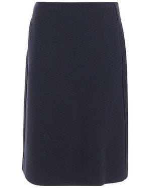 Jil Sander Mini Pencil Skirt - Blue
