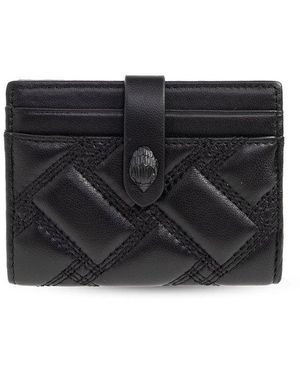 Kurt Geiger Kensington Quilted Wallet - Black